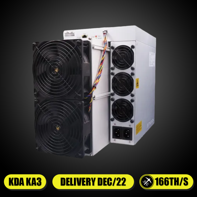 ANTMINER KA3 – 166T KDA (DELIVERY DEC/22) – Bitcoin Miners Europe